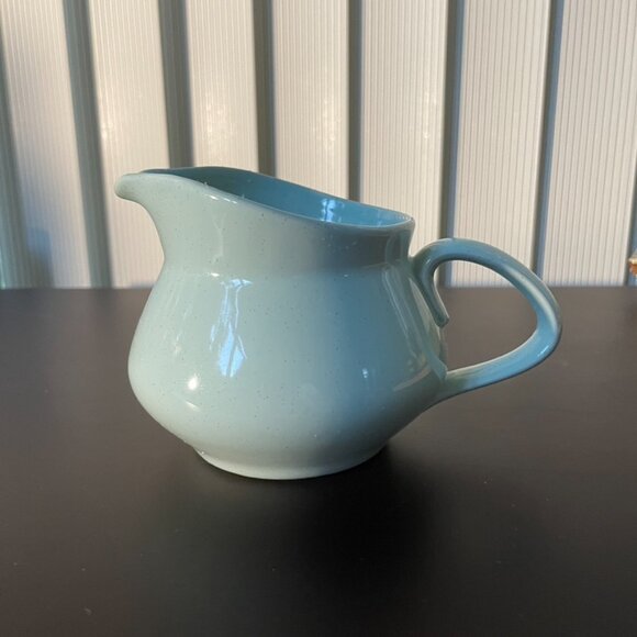 Franciscan Earthenware Creamer Light Blue Made in USA - Picture 5 of 9